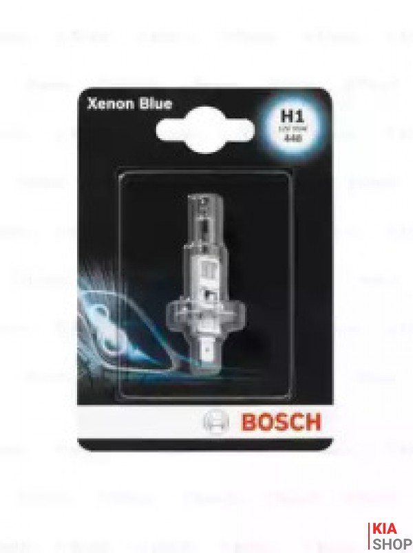 Лампа накаливания h1 12v 55w p14,5s xenon blue (пр-во bosch)