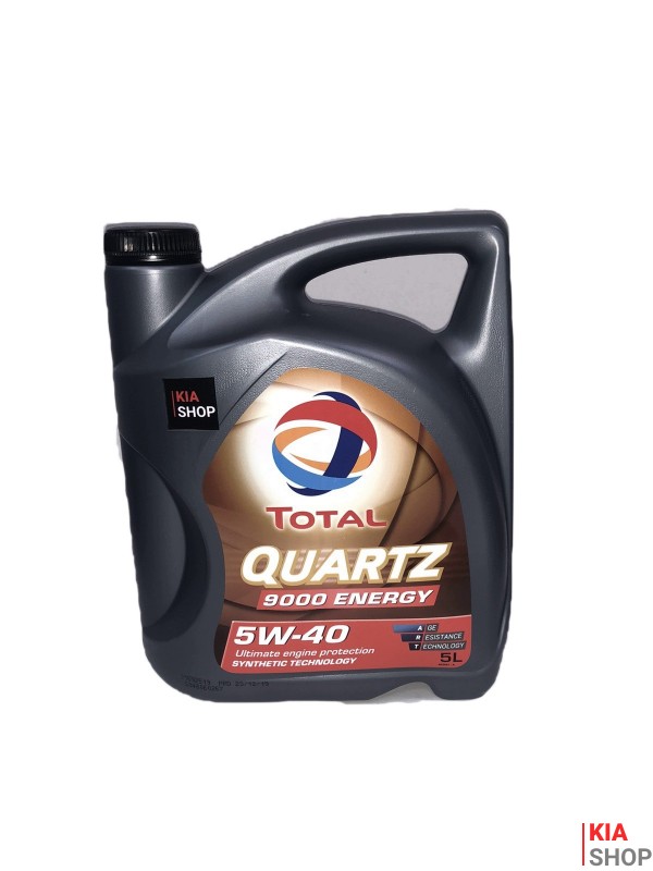 Моторное масло Total QUARTZ 9000 ENERGY 5W-40 синтетика  5 л.