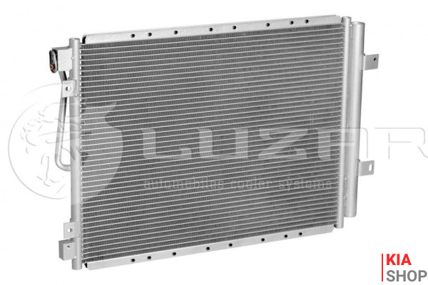 Радиатор кондиционера Sorento 2.5 (06-) АКПП/МКПП  Luzar